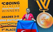 10 yaşlı azərbaycanlı şagird Romada beynəlxalq olimpiadada dünya birincisi olub