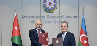 Azərbaycanla İordaniya arasında viza və enerji sahəsində iki sənəd imzalanıb