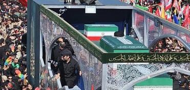 İranın keçmiş ali lideri Əli Xameneinin cənazəsi İraqa gətirilib