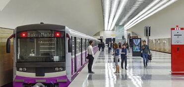 Bakı metropoliteni ilə sərnişin daşımaları artıb