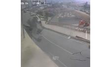 Türkiyənin Rize şəhərində yol çöküb, 3 binadan sakinlər təxliyə edilib - VİDEO