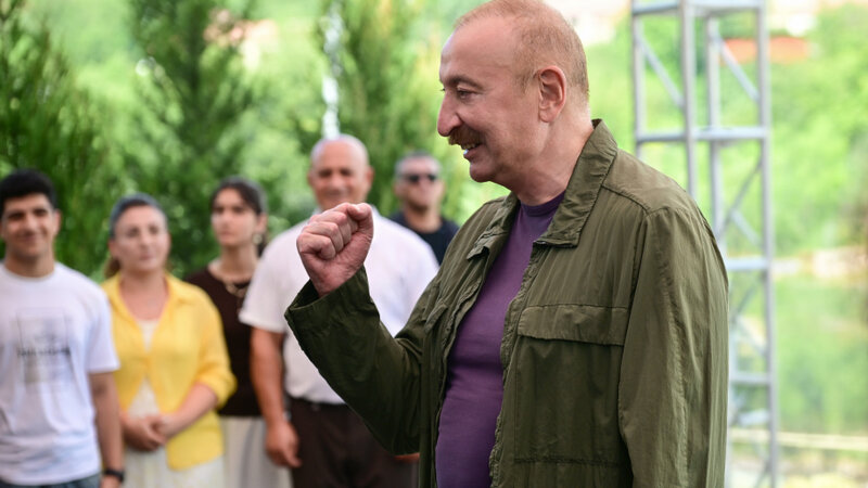 Azərbaycan Prezidenti: Dövlətimiz güclüdür, Ordumuz güclüdür, iradəmiz yerindədir