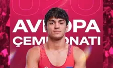 Azərbaycanın güləşçisi U-20 Avropa çempionatında qızıl medal qazanıb