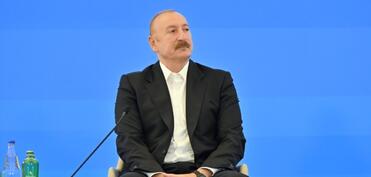 Dövlət başçısı Azərbaycanın nəqliyyat dəhlizi kimi əhəmiyyətindən danışıb