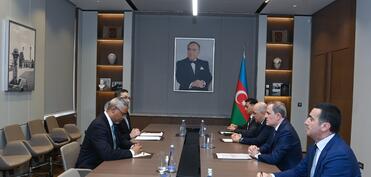 Ceyhun Bayramov Ümumdünya Gömrük Təşkilatının baş katibi ilə görüşüb