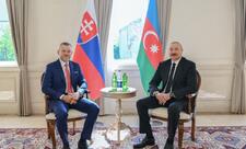 Şuşada Azərbaycan və Slovakiya prezidentlərinin təkbətək görüşü olub