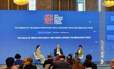IV Şuşa Qlobal Media Forumunda media diplomatiyasının rolu müzakirə olunub - FOTO
