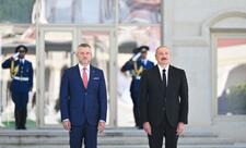 Prezident İlham Əliyevin sosial media hesabında Slovakiya Prezidentinin Şuşa səfəri ilə bağlı videoçarx paylaşılıb