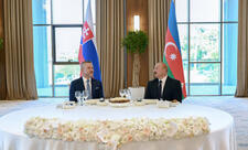 Prezident İlham Əliyevin adından Xankəndidə Slovakiya Prezidentinin şərəfinə rəsmi nahar verilib - FOTO