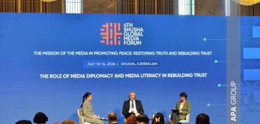 IV Şuşa Qlobal Media Forumunda media diplomatiyasının rolu müzakirə olunub - FOTO