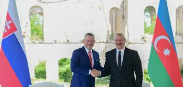 Prezidentin sosial media hesablarında Peter Pelleqrininin Azərbaycana səfərinə dair paylaşım edilib - VİDEO