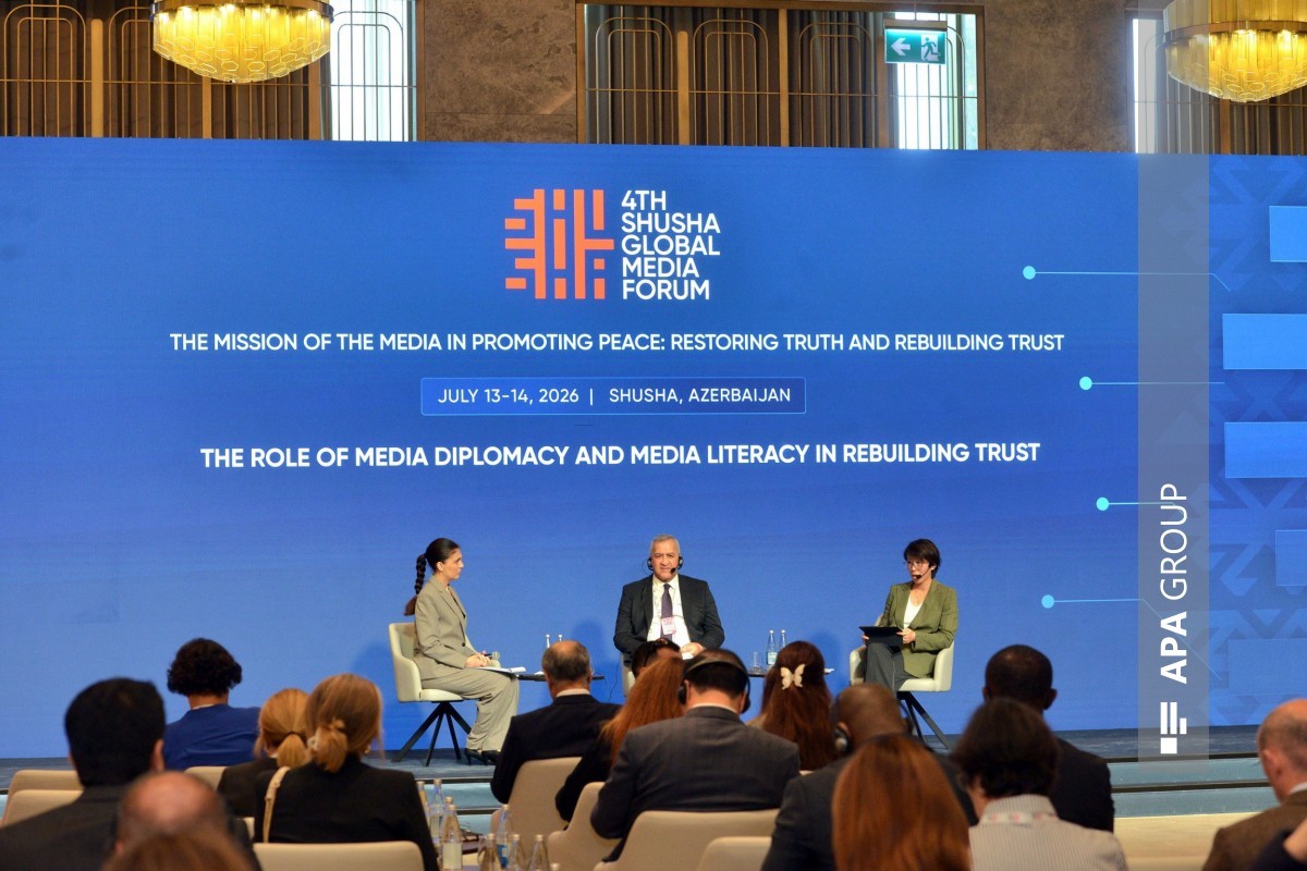 IV Şuşa Qlobal Media Forumunda media diplomatiyasının rolu müzakirə olunub - FOTO
