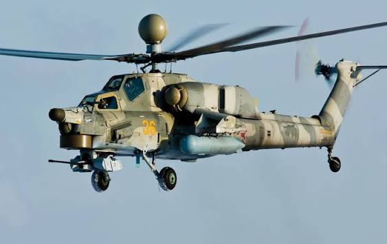 Ukrayna ordusu Rusiyanın "Mi-28" helikopterini vurub