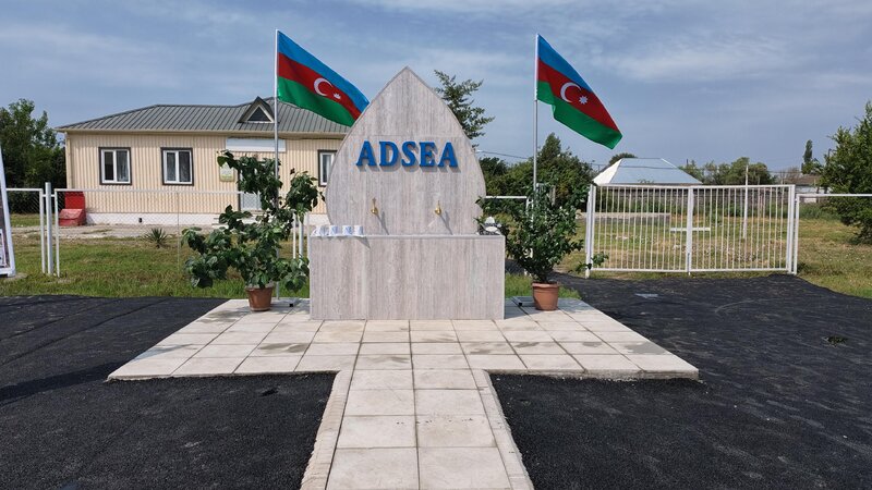 ADSEA daha bir kəndi içməli su ilə təmin etdi
