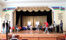 Regionlarda peşəkar teatr dərsləri Qusarda davam edib