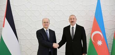 Prezident: Azərbaycan paytaxtı Şərqi Qüds olmaqla, müstəqil və suveren Fələstin dövlətinin yaradılmasını dəstəkləyir