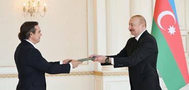 Prezident İlham Əliyev Braziliyanın yeni səfirinin etimadnaməsini qəbul edib