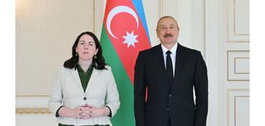 Azərbaycan Prezidenti İrlandiyanın yeni səfirinin etimadnaməsini qəbul edib
