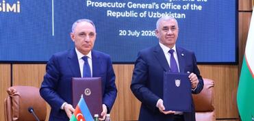 Azərbaycan və Özbəkistan Baş prokurorluqları arasında əməkdaşlıq proqramı imzalanıb