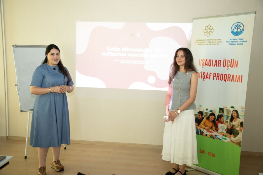 “Uşaqlar üçün İnkişaf proqramı” layihəsinin icrası uğurla davam edir