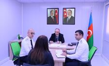Baş prokuror Kəlbəcərdə vətəndaşları qəbul edib
