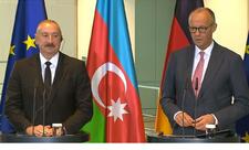 Prezident İlham Əliyev və Federal Kansler Fridrix Merts mətbuata bəyanatlarla çıxış ediblər - YENİLƏNDİ