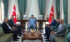 Suriya türkmənlərindən ibarət heyət Kilis valisi ilə görüşüb
