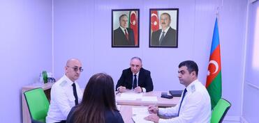 Baş prokuror Kəlbəcərdə vətəndaşları qəbul edib