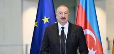 Prezident İlham Əliyevin sosial media hesablarında Almaniyaya səfəri ilə bağlı videoçarx paylaşılıb - VİDEO
