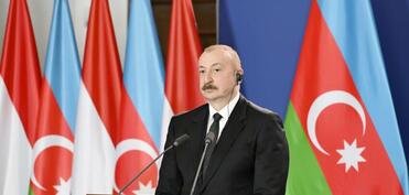 Prezident Almaniya və Rusiya nümayəndələrinin Bakıdakı gizli görüşü barədə məlumatlara münasibət bildirib - VİDEO