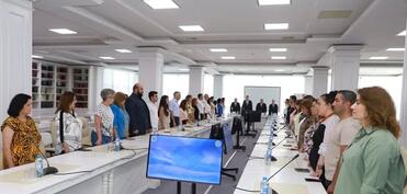 Mərkəzi Elmi Kitabxanada Milli mətbuatın 151 illiyi münasibətilə tədbir keçirilib