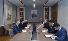 Ceyhun Bayramov Rusiya Prezidentinin köməkçisi ilə görüşüb