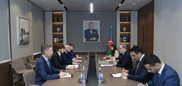 Ceyhun Bayramov Rusiya Prezidentinin köməkçisi ilə görüşüb