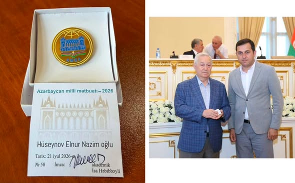 Elnur Eltürk təltif olunub