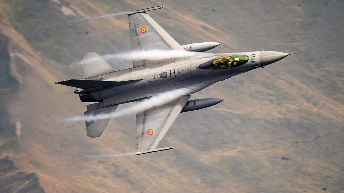 F-16 qırıcısı Rumıniya hava məkanında PUA-nı vurub