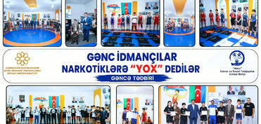Gəncədə “İdman narkotiklərə qarşı: sağlam həyatı seç!” layihəsi  çərçivəsində tədbir keçirilib – FOTOLAR