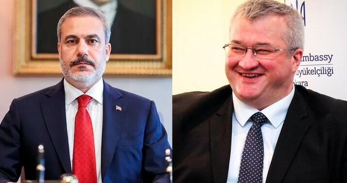 Hakan Fidan ukraynalı həmkarı ilə regiondakı vəziyyəti müzakirə etdi