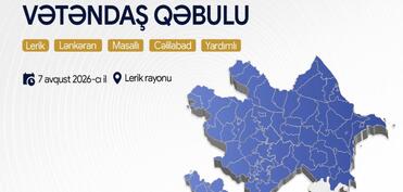 Ədliyyə naziri Lerik rayonunda vətəndaşları qəbul edəcək