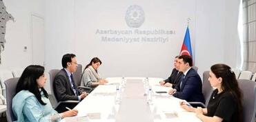 Mədəniyyət Nazirliyində Pakistan səfiri ilə görüş olub