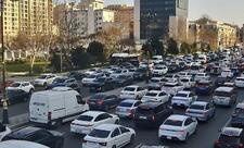 Bakıda bu yollarda sıxlıq var - SİYAHI