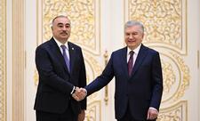 Azərbaycanın Özbəkistandakı səfiri etimadnaməsini Prezident Şavkat Mirziyoyevə təqdim edib