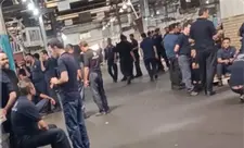Təbrizli işçilər etiraz aksiyası keçirirlər