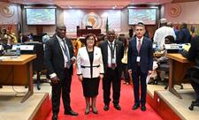 Sahibə Qafarova Milli və Regional Parlamentlərin Sədrlərinin Konfransında iştirak edib