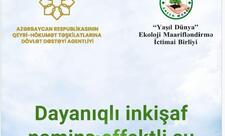 Su qıtlığına qarşı maarifləndirmə: “Yaşıl Dünya” layihəni uğurla yekunlaşdırıb