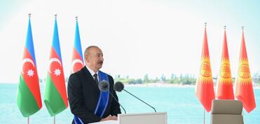 Azərbaycan və Qırğızıstan prezidentləri mətbuata bəyanatlarla çıxış ediblər - FOTO - YENİLƏNİB