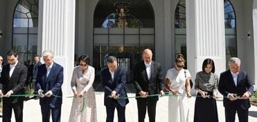 İssık-Kul gölünün sahilində “Baku Resort & Spa” mehmanxanasının açılışı olub - YENİLƏNİB - FOTO