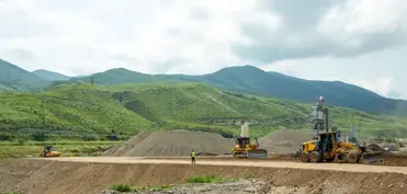 Ağdam–Xankəndi dəmir yolu xəttinin tikintisi sürətlə davam edir