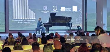 XV Qəbələ Beynəlxalq Musiqi Festivalı çərçivəsində kamera musiqisi axşamı keçirilib - FOTO