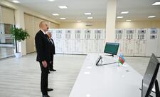 Prezident İlham Əliyev “Yeni Səngəçal” yarımstansiyasının açılışında iştirak edib