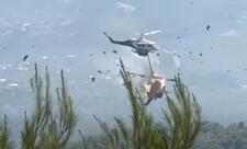 Yunanıstanda yanğınsöndürən helikopterlər toqquşdu: 2 ölü